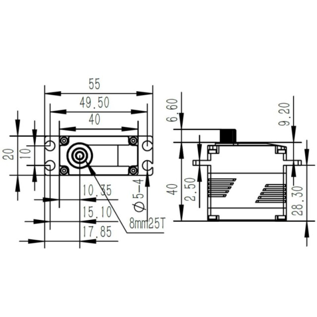 CHASERVO HV8515